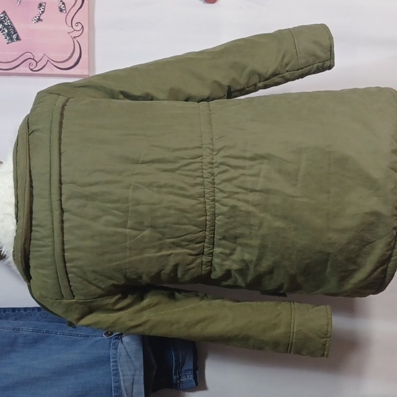 Z&I ladies coat size m in a beautiful fall green super soft super warm ♥️ 😍 ❤️ - Picture 6 of 9